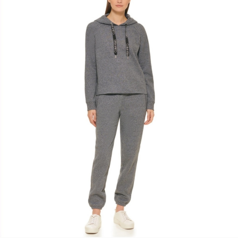 Calvin Klein Performance Pullover Hoodie Dark Grey NWOT - Picture 2 of 6
